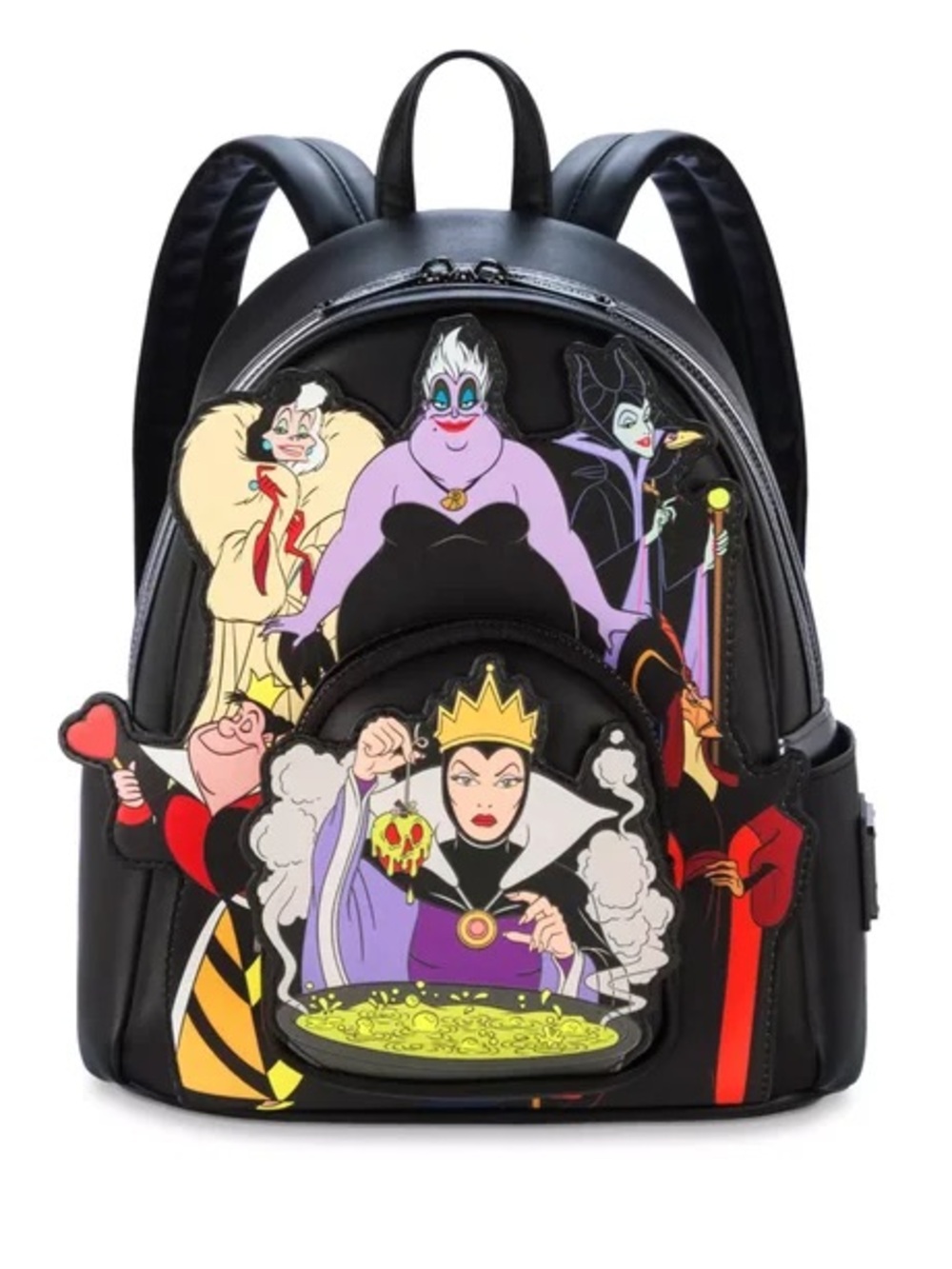 Loungefly Disney Villains Black Mini Backpack
